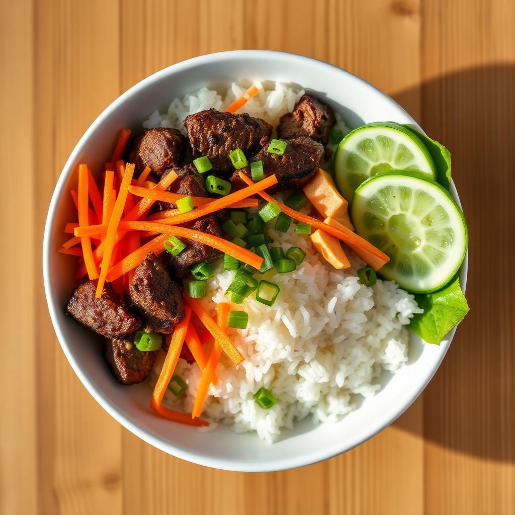 Grilled Beef Rice Bowl