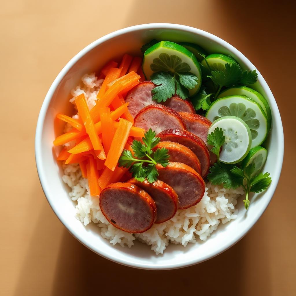 Cold Cut Rice Bowl