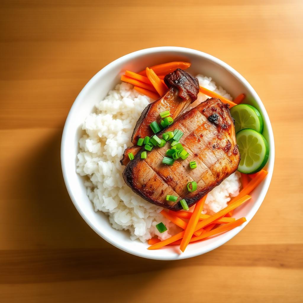 Grilled Pork Rice Bowl
